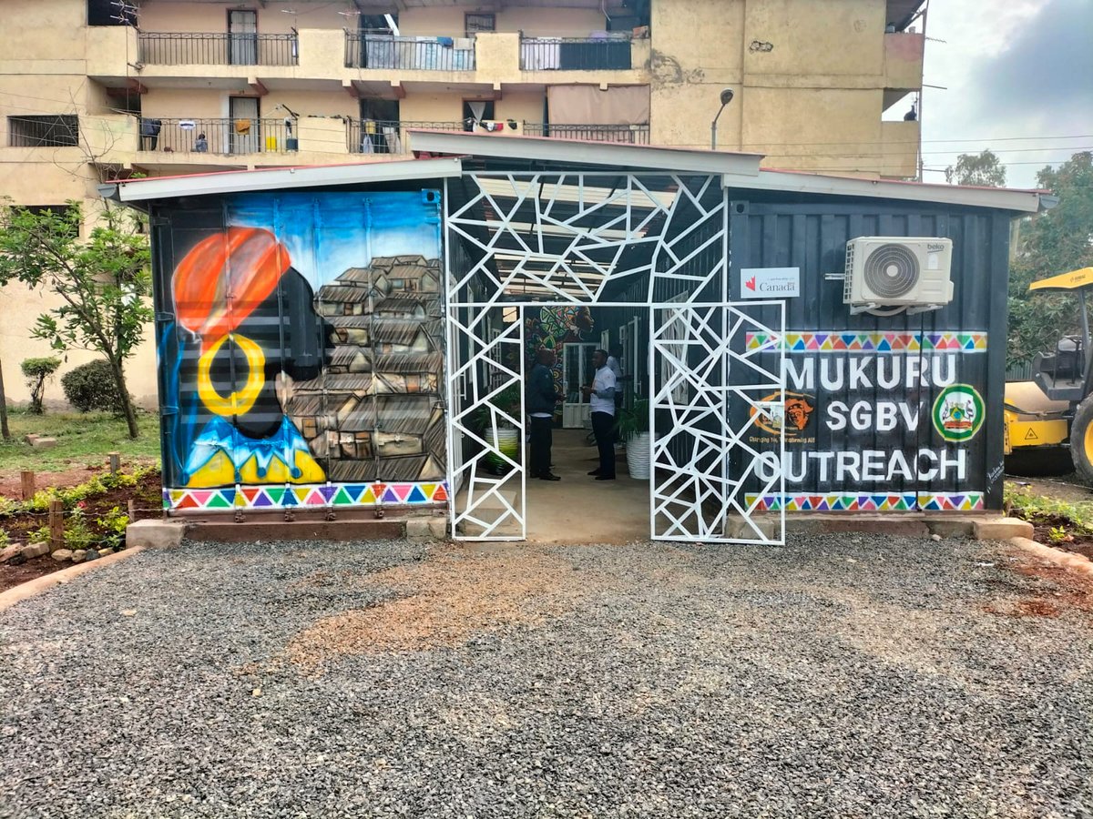 Tupo Site!!! Excitement is in the air as we launch the Mukuru SGBV Outreach Center today! 🎉 This center is a beacon of hope and support for survivors and a testament to our collective commitment to creating a safer community #MukuruSGBVCenter #16DaysOfActivism #InvestToPrevent