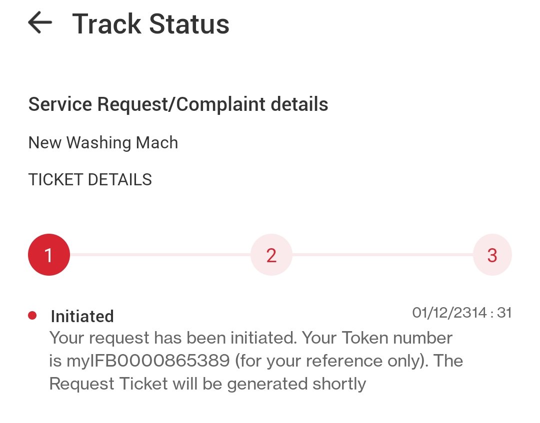 hystericalsandy's tweet photo. @IFBAppliances does anyone even work in your customer service? App support is just pathetic. No one looking at this ticket after 5 days. https://t.co/DK2qI6fz7D