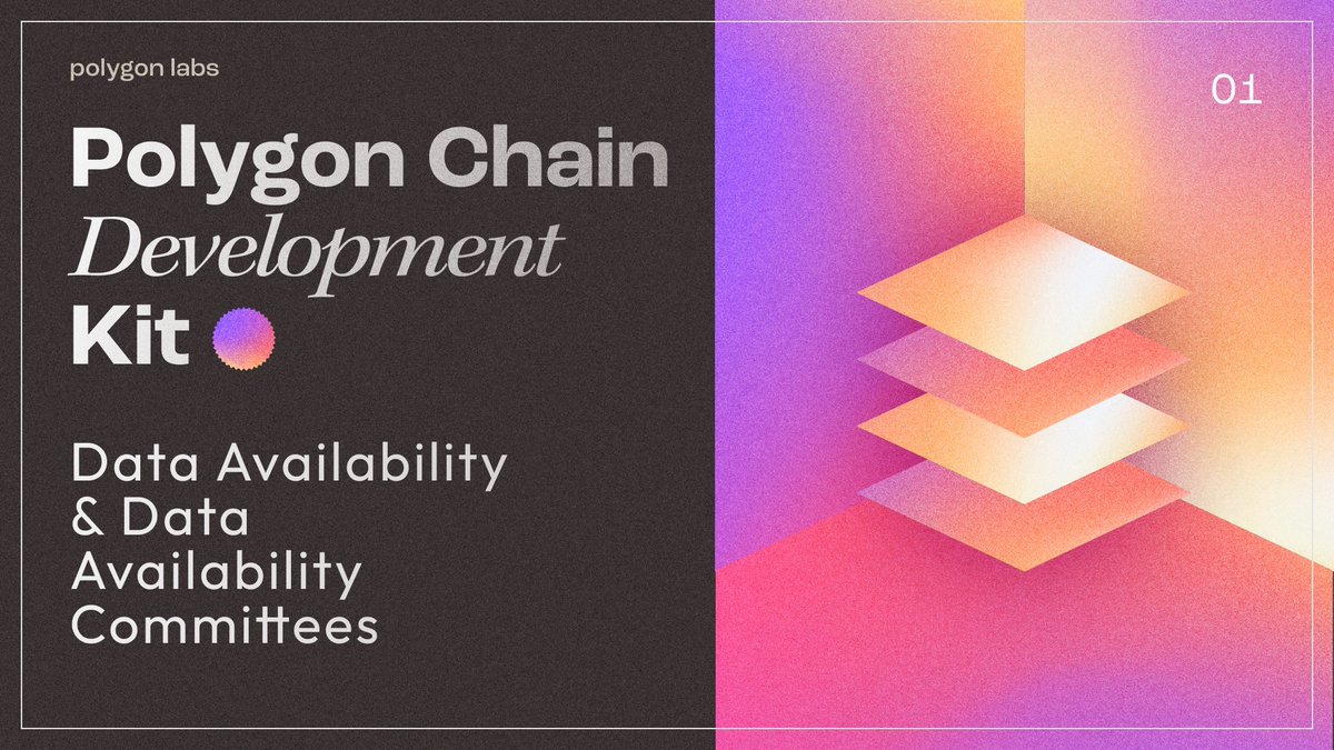 FajardoJhonrex's tweet photo. Ever wondered how Data Availability and Committees function within a CDK-built system? These @0xPolygonLabs components are crucial for ensuring data integrity and reliability, fostering trust within the network.

@0xPolygon #Polygon #MATIC $MATIC https://t.co/FqrLsd4ISe