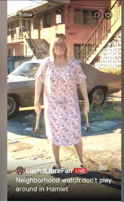 AlterDotGame's tweet photo. The old lady with the two hammers is based on a real-life Karen, and in a later scene in the GTA 6 trailer, you can see her act like a real-life Karen and is based on this lady from Florida who is a mad Karen with two hammers. Guys, Rockstar Games is revamping GTA!

#GTA6 #GTAVI https://t.co/0qAd5lUyQd