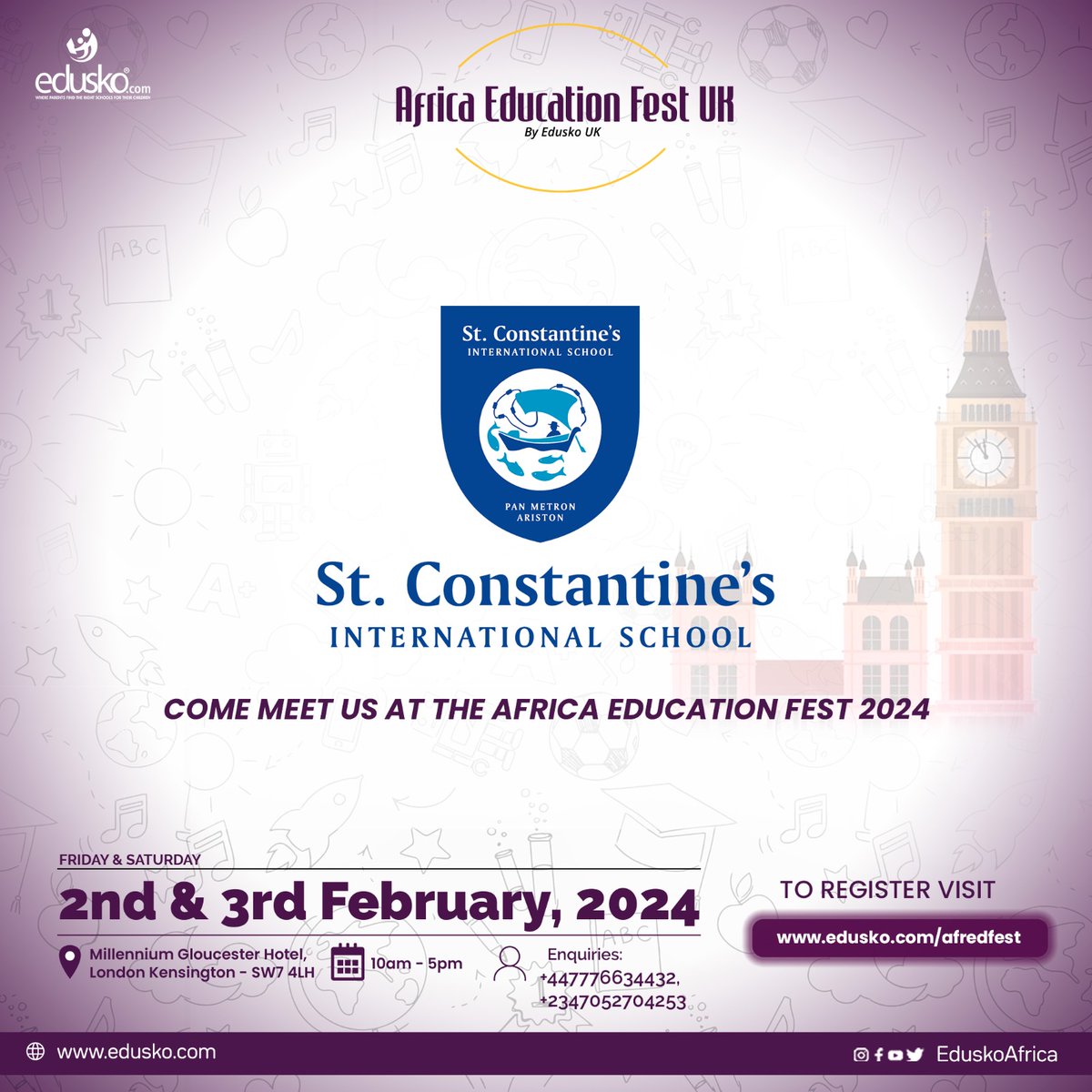 Join me in London and find our about our new Boarding House! #education #Boarding