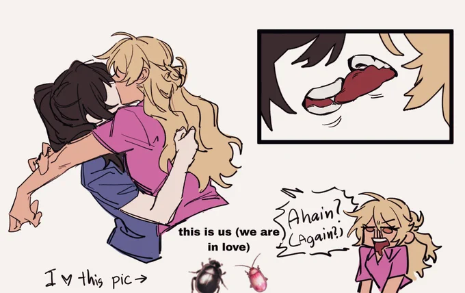 lost my weird kid allegations so bad ever draw jeckole biting kissing😭😭 