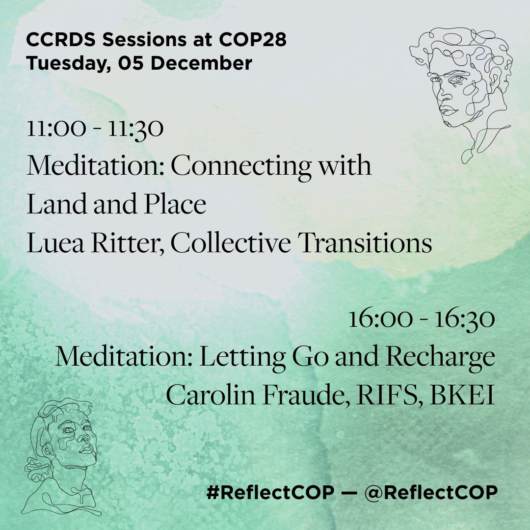 Co-Creative Reflection & Dialogue Space (CCRDS) tweet media