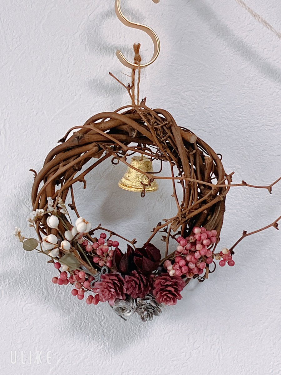 natupulHandmade's tweet photo. Xmasリースが完成しました🎄.*
それぞれ1点限りです★ https://t.co/anXmo2nUyF