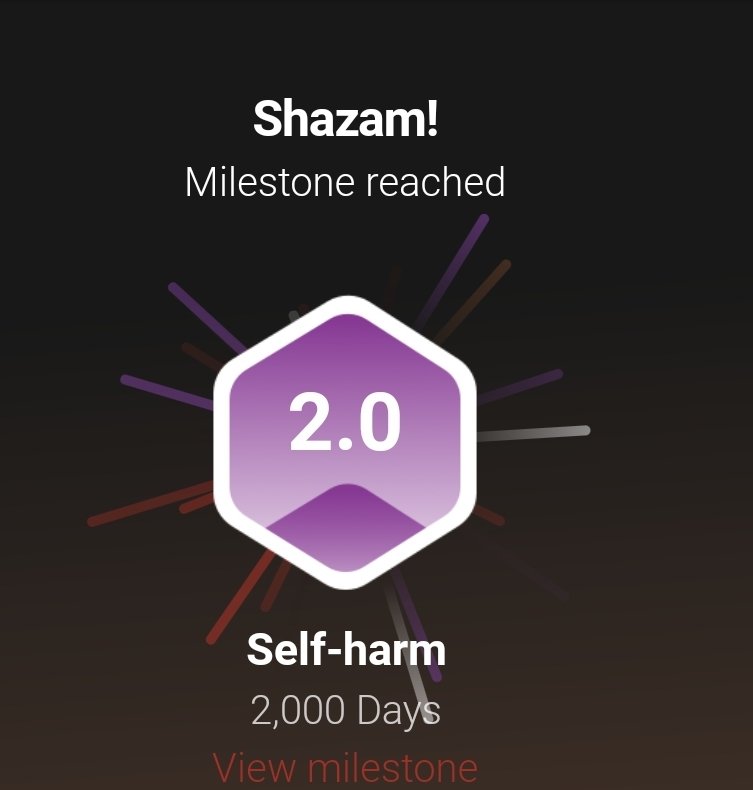 spampimaderteam's tweet photo. 2000 days!
Never would have think I would come so far. But really those last years did something really positive to me and my self-confidence. Which has take care I never, ever will give up ๐ช๐ผ๐
#selfharmfree #milestone https://t.co/Zb29uVWy4k