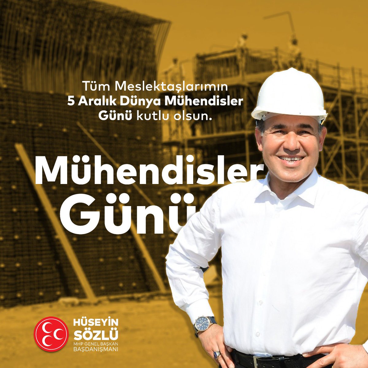 Tüm meslektaşlarımın 5 Aralık #DünyaMühendislerGünü kutlu olsun.