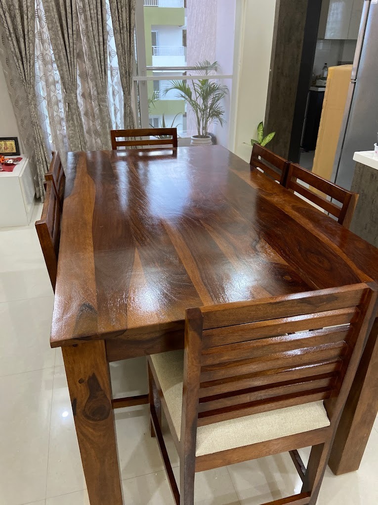 Google Reviews - I found Woodensole has the best wooden furniture collection in jaipur. I was looking for a custom dinning table set for my home. Finally I placed the order from Wooden Sole.
Perfect quality wooden furniture given by Wooden Sole. Best Furniture store in Jaipur.