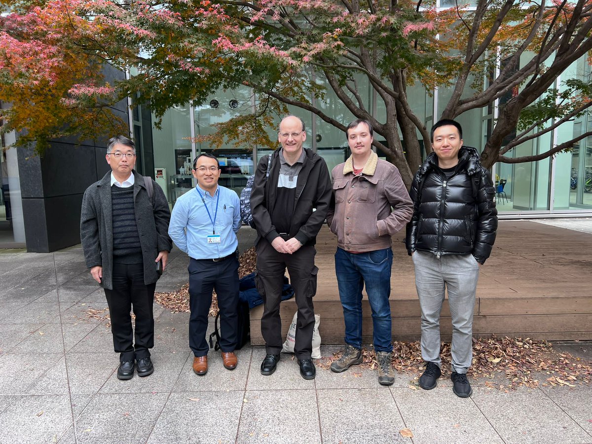 At NIMS for the final visit in japan. In addition to <a href="/CATMAT_FI/">CATMAT-Faraday Institution Cathodes Project</a> ,<a href="/ReLIBProject/">ReLiB Project</a> <a href="/Alex_GreenChem/">Alex Green</a> work, covered some of <a href="/BDong_/">Bo Dong</a> and @DoctStockham work on solid state electrolytes. Thanks to profs Takeguchi and Kubota for hosting us.