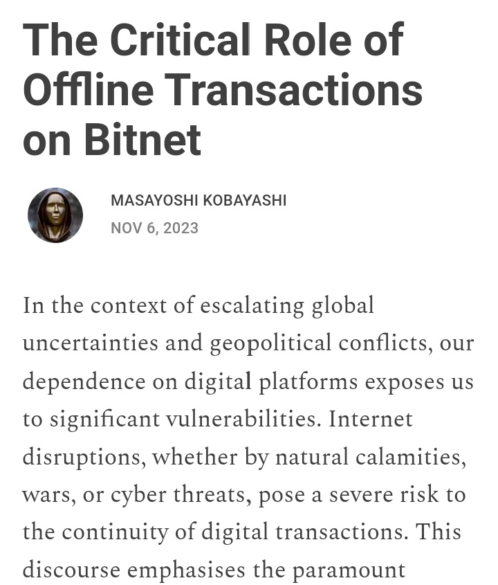 SteveeNya's tweet photo. Bitnet : Elevating blockchain, championing true peer power. Don't forget to purchase $BTN.
@BitnetMoney #L1 #POW #BitnetTokenStandards #OfflineTransactions #DAG #Crypto #DeFi #CBDC
> https://t.co/pJYtewDxmh
> https://t.co/zNwhfDoEKp
$BNB $XRP $NEXA $ZEPH $XNA $BTC $DNX $OCTA https://t.co/5Ai5qW2QET