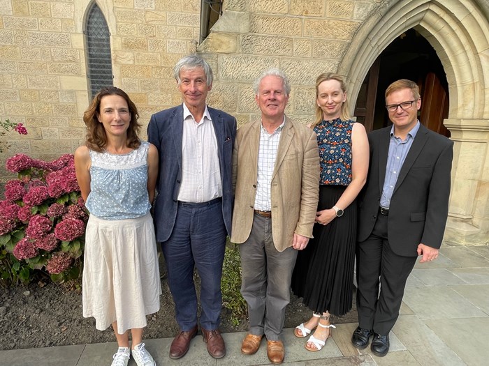 KPSArchitects's tweet photo. Thanks to @HeritageFundUK, work is finally underway on the Restoring Pugin Project at @nottscathedral - the Development Phase includes proposing a paint conservation scheme, engaging new audiences in AWN Pugin and working to build heritage skills! #Pugin https://t.co/OuMZq7PurD https://t.co/Twr6Hynf49