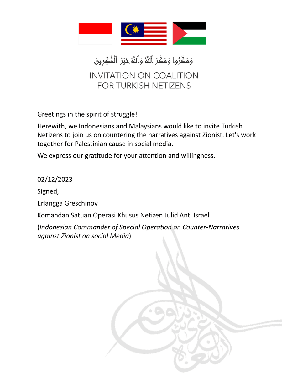 RXbajahitamBio's tweet photo. @AlexDup77738707 @reallygraceful we indonesian, malaysia and turkiye formed a coalition to voluntarily fight against these paid israel influencer. we are waiting more to join. https://t.co/g00zfWCHPU