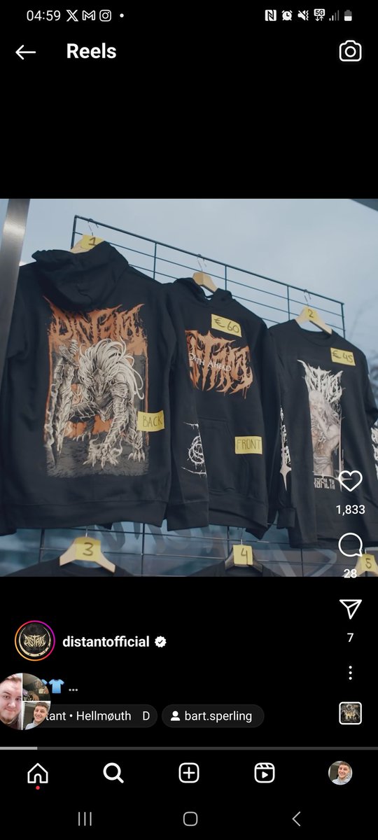 SeanCanham's tweet image. Any honest souls at the Lorna Shore gig last night?

Anyone pick this Distant hoodie up from the pits...? Bought this XXL... but lost to the pits 

£56 spent on it so if anyone knows anything please gimme a shout

@LornaShore