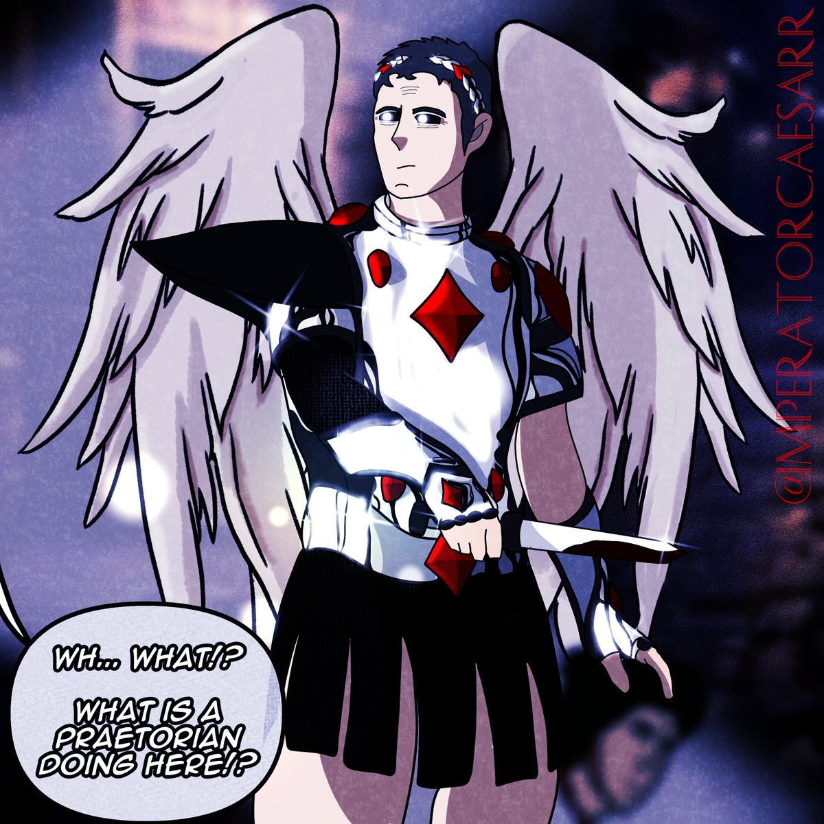 leioscaesar's tweet photo. King Of Diamonds Iulius Caesar
#art #oc #originalcharacter #knight #angel #angelknight #knight #draw #drawing #saintseiya #kurumadastyle #manga #comic https://t.co/Y9w7ZUsjDT