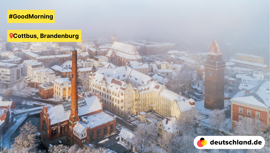ger_trends's tweet photo. 🇩🇪 #GoodMorning from #Cottbus in #Brandenburg. 

💬 There is a minority group in #Germany called the #Sorbs, with their own language. 

🏙️ Their main cultural center is considered to be in Cottbus!

#PictureOfTheDay https://t.co/CfiNeLiVGe