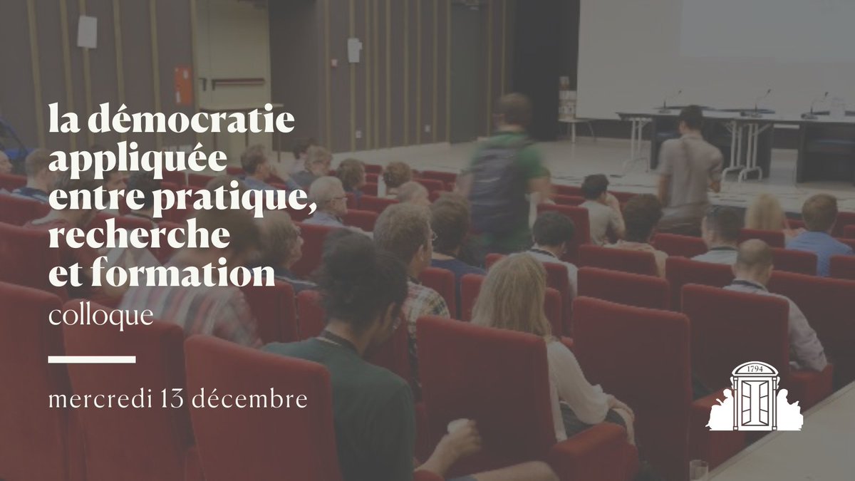 École normale supérieure | PSL (@ens_ulm) on Twitter photo 🚀 Comment la question démocratique traverse t-elle les champs du #climat, de la #santé, du #travail, de la #géopolitique et de l'#engagement citoyen ?
RDV le 13/12 à l'occasion du lancement du programme d’études démocratiques de l'ENS <a href="/psl_univ/">Université PSL</a> 👉 bit.ly/3RazIL0 🚀 Comment la question démocratique traverse t-elle les champs du #climat, de la #santé, du #travail, de la #géopolitique et de l'#engagement citoyen ?
RDV le 13/12 à l'occasion du lancement du programme d’études démocratiques de l'ENS <a href="/psl_univ/">Université PSL</a> 👉 bit.ly/3RazIL0