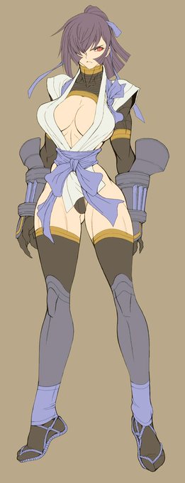 #これ見た奴は持っている直立してる画像をあげろ
オリキャラくノ一で 