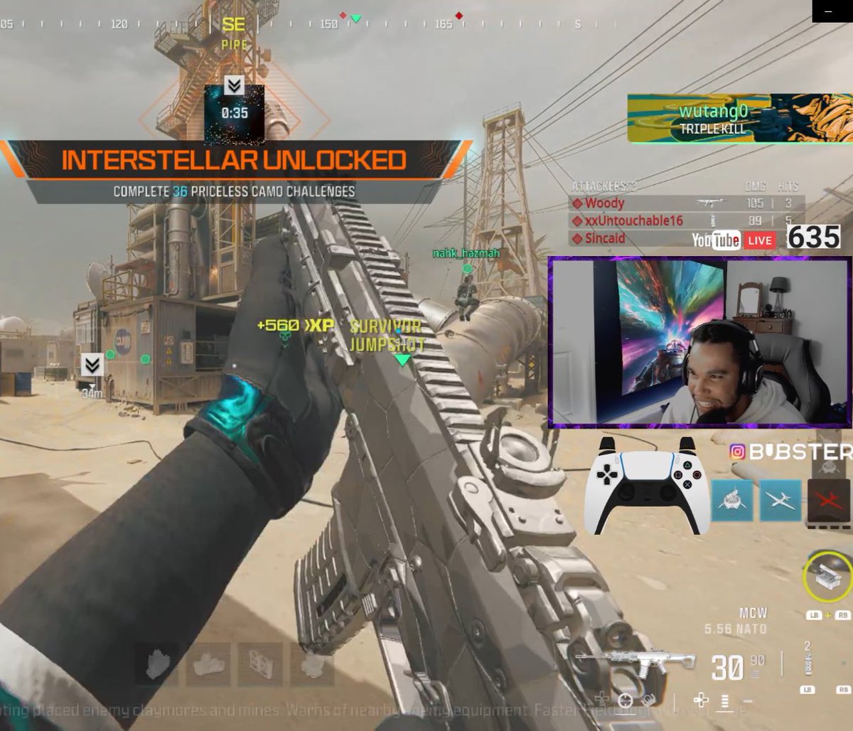 iBubster's tweet photo. Warzone Ready #MW3 
Interstellar ✅
Borealis ✅ https://t.co/ePJJEERcfY