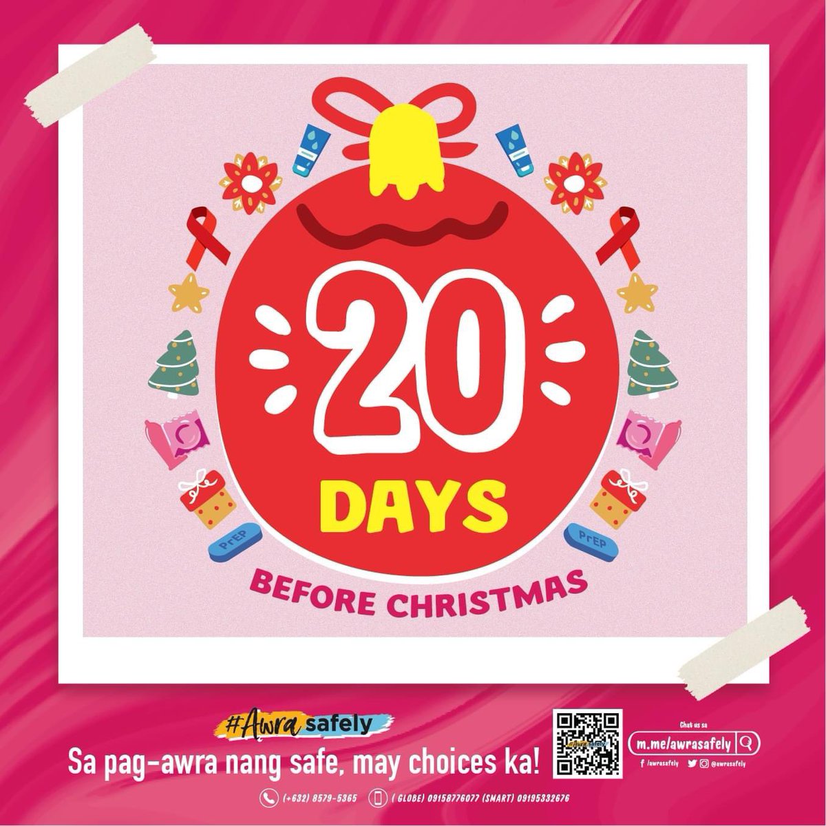 20 days bago ang Pasko beshies!

Mamili ng maaga dahil para di mahassle bago umawra. 

#AwraSafely
#20DaysBeforeChristmas