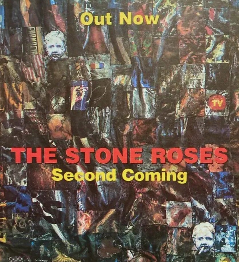 #OnThisDay in 1994 The Stone Roses released their 2nd and final album ● Second Coming