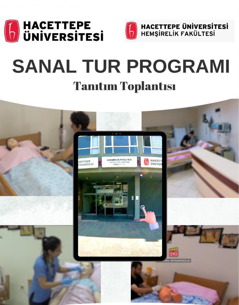 Hacettepe Üniversitesi Hemşirelik fakültesi ve hemşirelik mesleğinin tanıtımı için geliştirilen “Sanal Tur Programı” na ilişkin açıklamaların yer aldığı toplantı videosuna aşağıdaki linkten erişim sağlayabilirsiniz.

youtube.com/watch?v=KW_8Sj…
