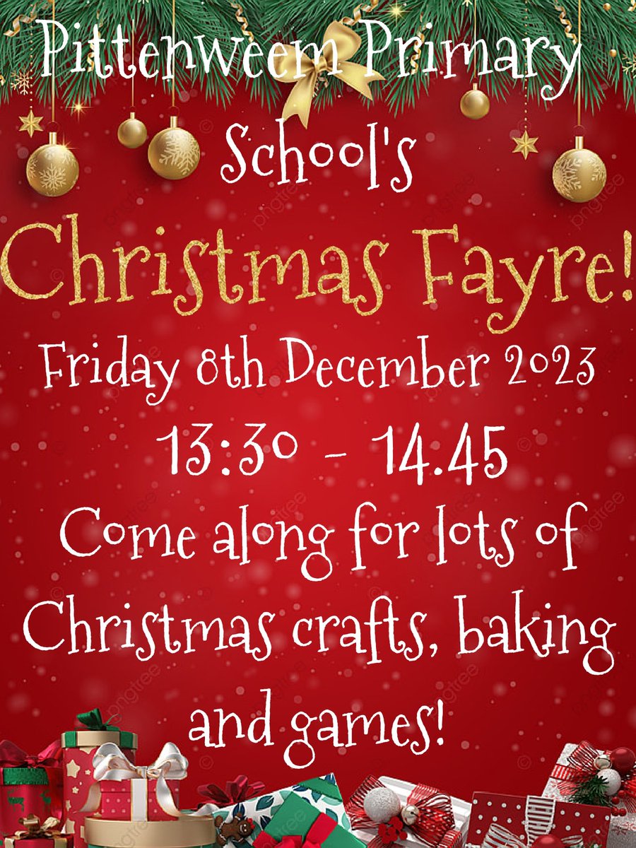 Our Christmas Fayre is happening on Friday 8th December 2023 between 13:30 and 14:45!

Come along and browse our homemade crafts, bakes and games!