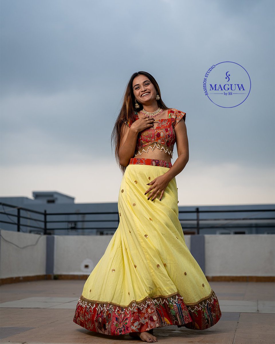 Maguvaby_SS's tweet photo. A symphony of colors, a dance of fabrics – our Lehengas speak the language of celebration. Elevate your style, celebrate your uniqueness
WhatsApp at +91 801-983-5444,
801-953-2040
#maguvabyss #Yellow #lehengacholi https://t.co/HuwZjupKxq