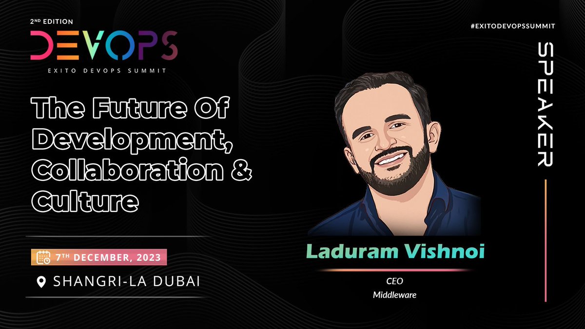 Middleware_Labs's tweet image. Get ready, #Dubai🚀 @Middleware_Labs is set to make waves!

Join our CEO, @laduramvishnoi, as he delves into the world of Observability and shares insights on the latest trends and advancements.

See you at Exito DevOps Summit UAE!

#dubaibusiness #exito #devops #events #startups