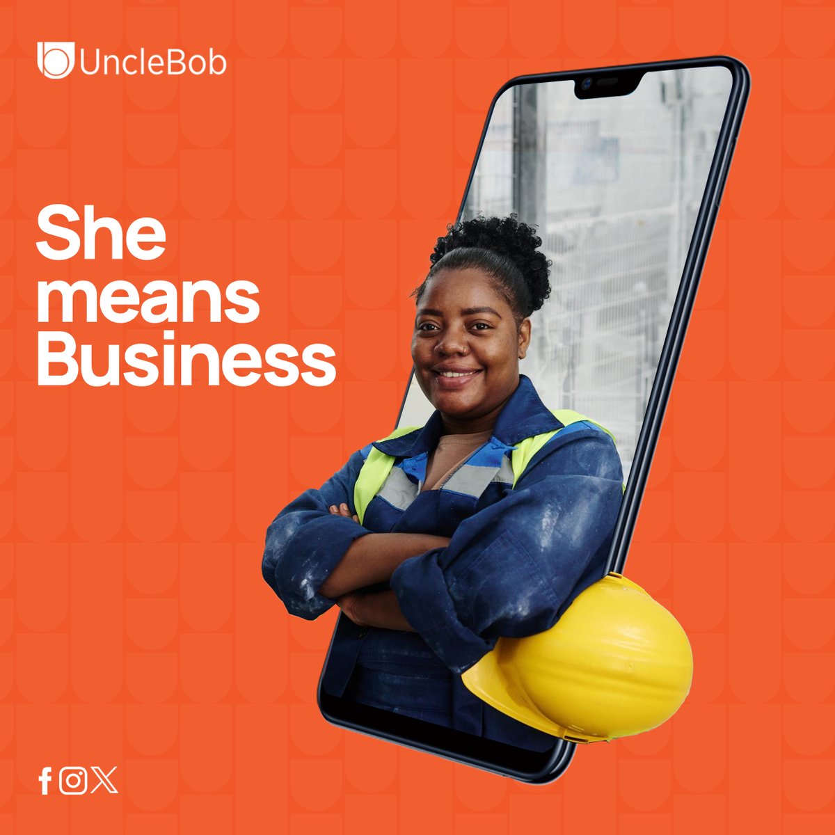 Uncle Bob proudly supports women in the service industry as they conquer male-dominated fields, because success has no gender. Join us in rewriting the narrative of empowerment and achievement! #SheMeansBusiness