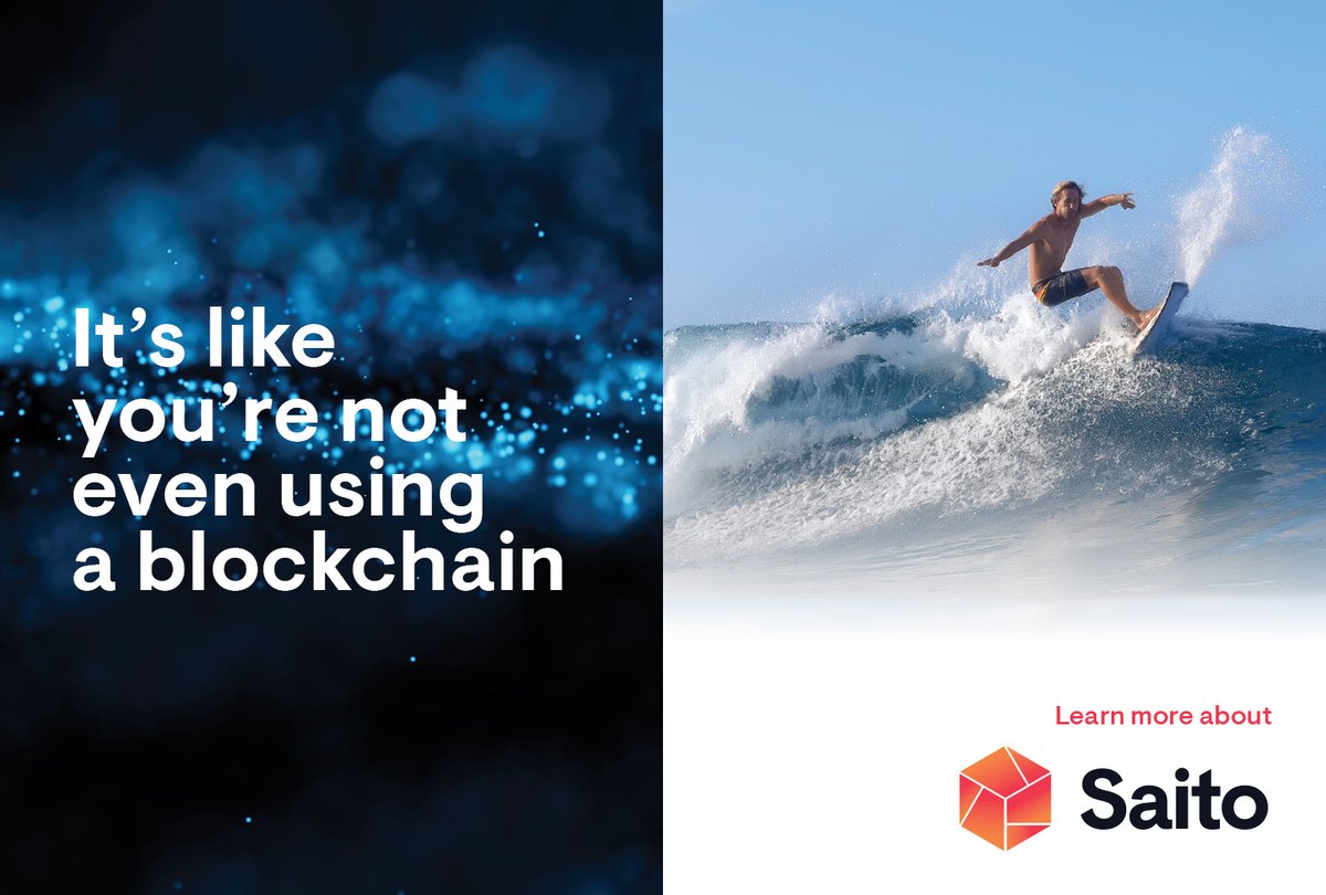 Riding the Blockchain with Ease | Discover Saito's Seamless UX 🏄🏻‍♂️

User experience (UX) is a big topic in blockchain.

If crypto is really going to change the world and be adopted en masse, it has to be safe and easy to use.

🟥 Web3 All The Way Down

On Saito, you get all the