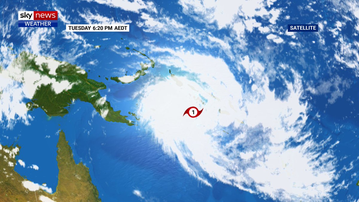 BREAKING 

Tropical Cyclone #Jasper named in the Solomon Sea. It's 1500km Northeast of Cairns and has a long, uncertain journey ahead. #Queensland should stay up to date with their latest forecasts as the path of Jasper becomes clearer in the coming days. #SkyWeatherAus