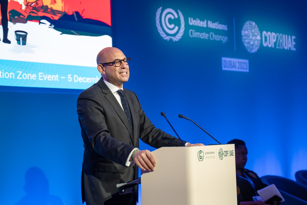 World Adaptation Science Programme (WASP) (@waspclimate) on Twitter photo #COP28 <a href="/andersen_inger/">Inger Andersen</a> UNEP Executive Director, and <a href="/simonstiell/">Simon Stiell</a>, UNFCCC Executive Secretary, speaking at the UNFCCC Event on insights from the Adaptation Gap Report 2023.
#AdaptationGap #COP28 <a href="/andersen_inger/">Inger Andersen</a> UNEP Executive Director, and <a href="/simonstiell/">Simon Stiell</a>, UNFCCC Executive Secretary, speaking at the UNFCCC Event on insights from the Adaptation Gap Report 2023.
#AdaptationGap