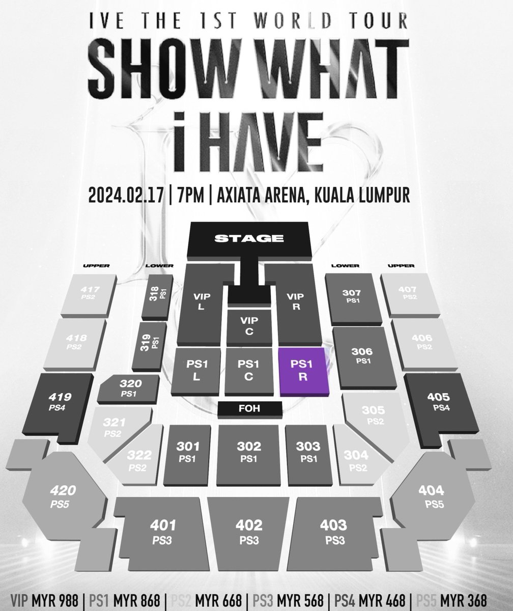 IntPdNim's tweet image. WTS 1x PS1 R (Right) [Row A] IVE "Show What I Have" ticket

Selling at original price (Include website charges)
Dm if you're interested!
RTS: Secured better ticket

Help retweet as well
#IVE #아이브 #IVEinKL
#SHOW_WHAT_I_HAVE #SHOW_WHAT_I_HAVE_KL
#IVE_WORLD_TOUR #IVE_WORLD_TOUR