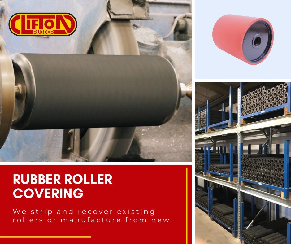 CliftonRubber's tweet image. Are you after brand new Rubber Rollers or perhaps you need your existing ones recovering?
We provide a one-stop shop for all rubber roller requirements.
For a quote call: 01480 49 61 61 or email: sales@cliftonrubber.com
cliftonrubber.com/rubber-coverin…
#rubberrollers #rollercovering