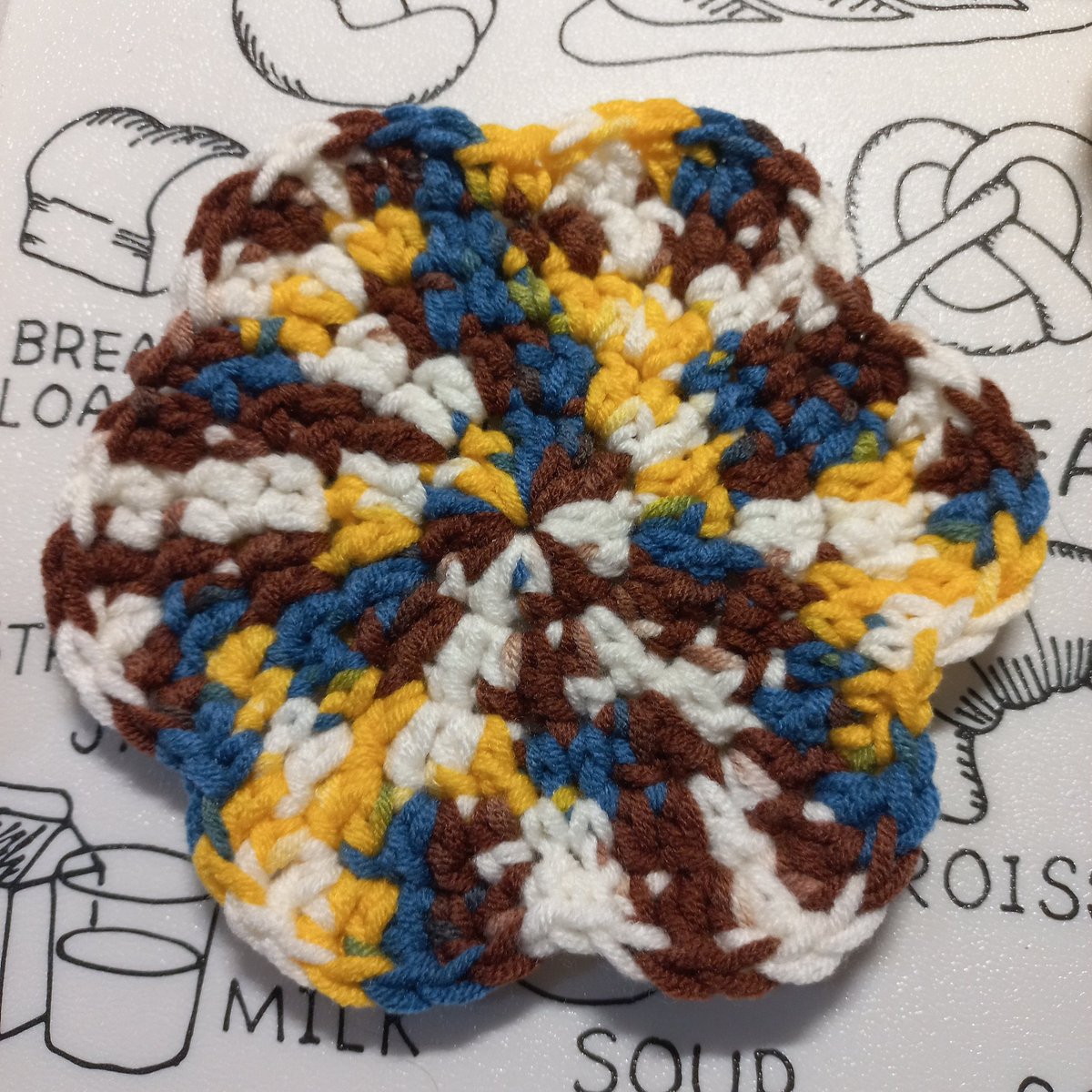 Been crocheting a lot of coasters for the bazaar that I will be joining! Make sure to come by and say hi if you're here! 🥳💛