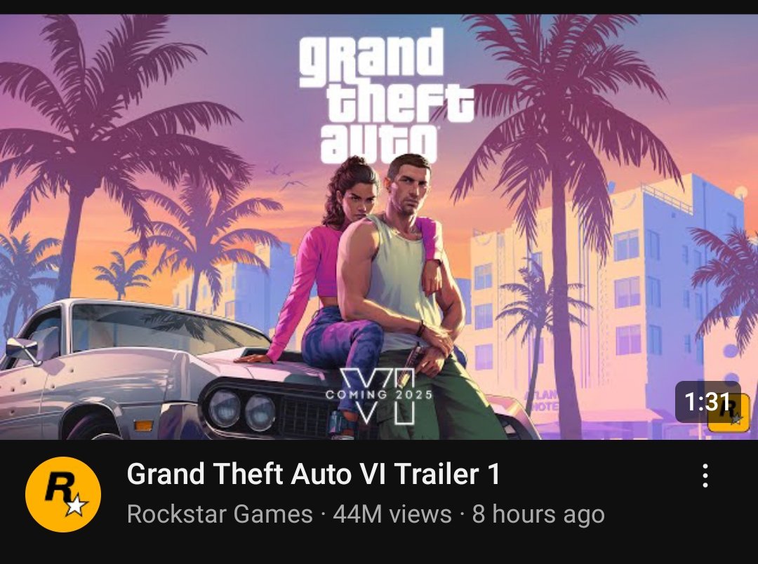 GamingWajdan's tweet photo. HOLY FUCKKKK ITS OUT ITS MAJESTIC
#GTAVI #GTA6trailer https://t.co/Vk3XMhkyf1