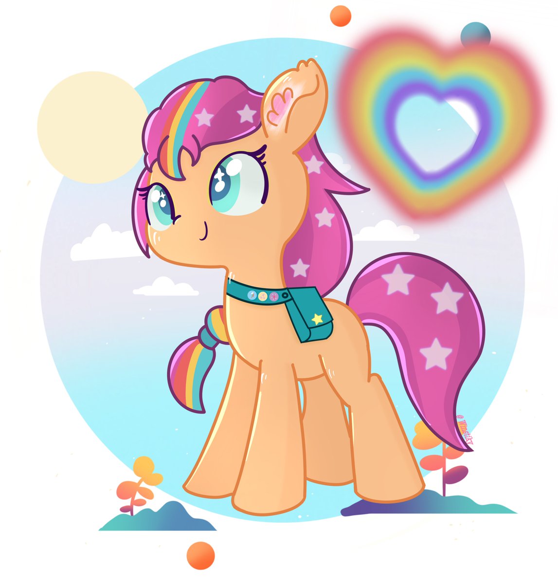 Winstiky's tweet photo. 🌈*What is friendship Opaline *🧡
#mlpart #mlpfanart #mlpg5 #pony https://t.co/NNydXyLwwV