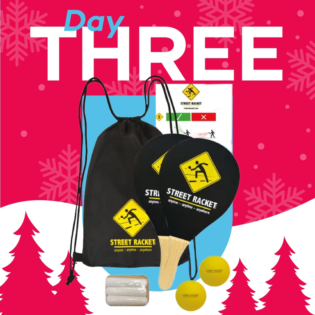 Win with our 12 Prizes of Christmas! 

Today's prize is a Street Racket 2 Player Set.

1. Follow Davies Sports
2. Like this post
3. Tag in at least one friend
4. Extra entry if you Repost

Entries close on Sunday 10th December at 23:59. Winners announced in next week
#giveaway