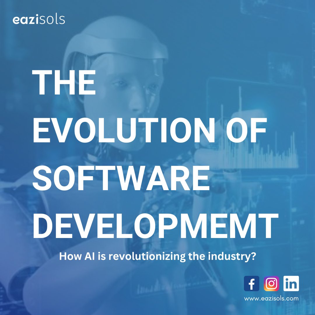 eazisols's tweet image. The future is here! AI is going to transform the landscape of software development, making it smarter, faster, and more efficient than ever before. Join the revolution and unlock the endless possibilities that await. 🌐
What are your thoughts on this?
#AIsoftwaredevelopers