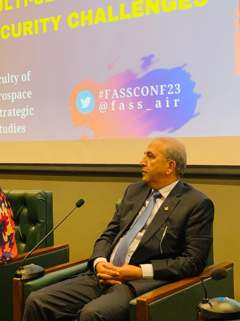 fass_air's tweet photo. Dr. Adil Sultan, Dean of FASS, takes the stage at the 2nd panel to enlighten us on "Emerging Technologies and the Future of Nuclear Deterrence." 🌐⚛️ Anticipating a profound exploration of the intersection between technology and global security.
#FASSCONF23 https://t.co/ymP3k9Z8Eu