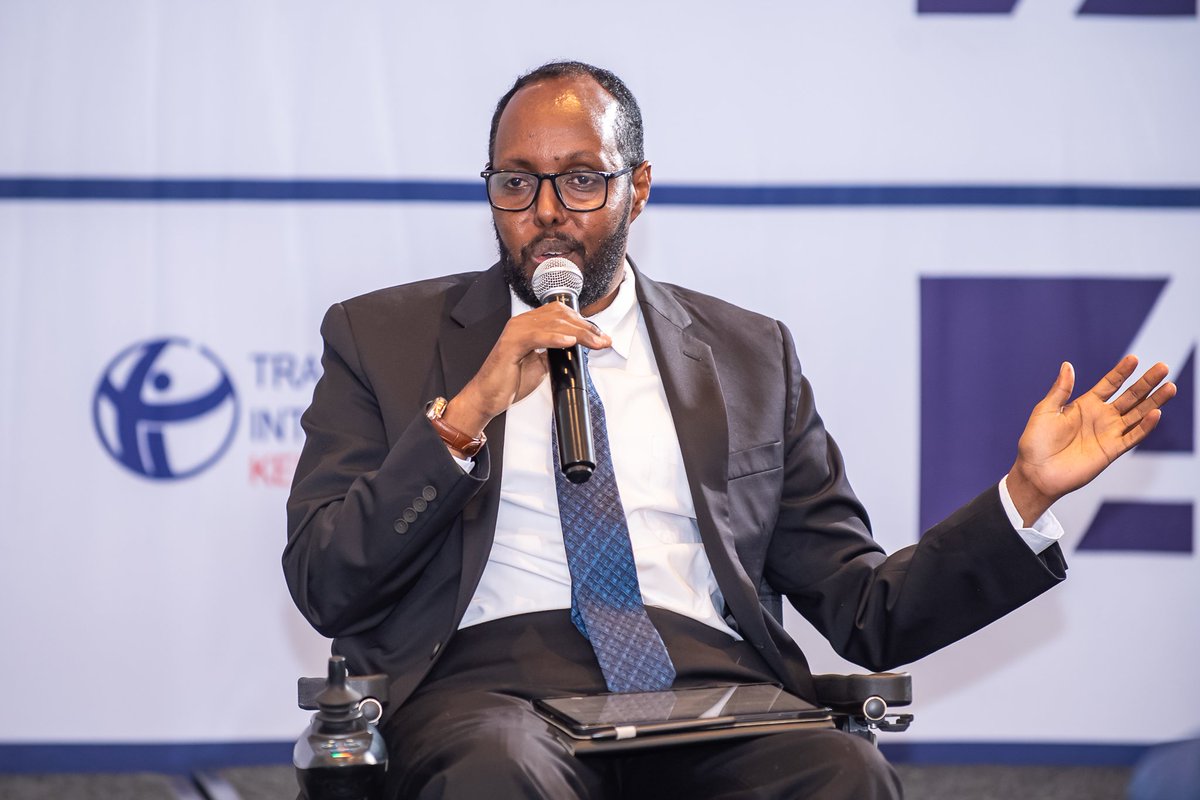 KAS_Kenya's tweet photo. .@Harunassan CEO NCPWD -"Persons with disabilities face countless challenges amid social and economic barriers, often compelled to access opportunities through corruption."
#TupiganeNaUfisadi https://t.co/qJIFt1t71x
