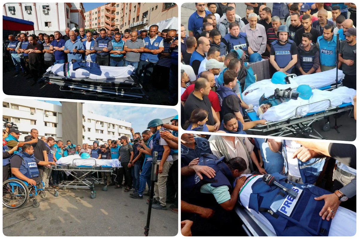 ilkeHaberAjansi's tweet image. İşgalci siyonistler, vahşeti dünyaya duyuran gazetecileri aileleri ile birlikte katlediyor

#PalestinianJournalists 

ilkha.com/dunya/isgalci-…