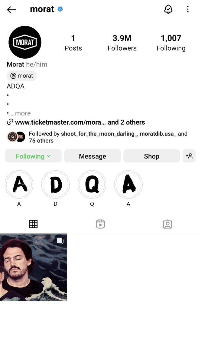 Have you noticed that <a href="/MoratBanda/">Morat</a> IG posts are all gone except for the A.D.Q.A one? 
Does this mean adqa is going to be fully released soon? Last year all the posts disappeared also 🤔 

#moratbanda #morat #moratworldwide  #jpvillamil7 #simonvargas #jpisaza #martinvargas96