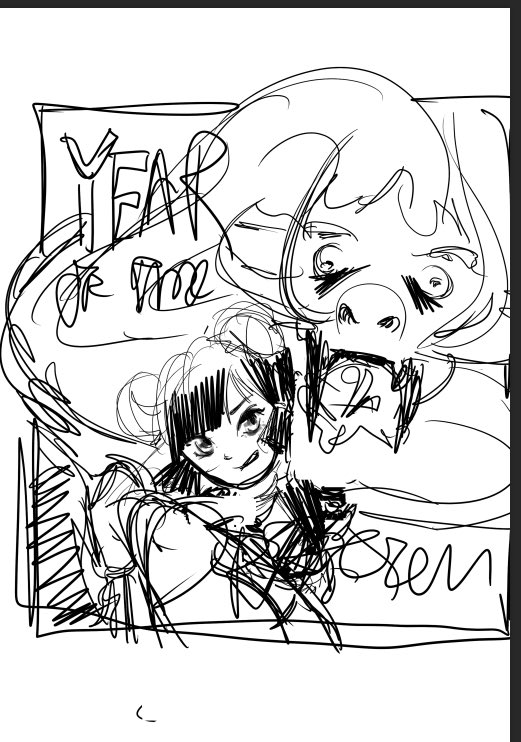 000okra's tweet photo. sketches before the final https://t.co/BNLoQh27pr