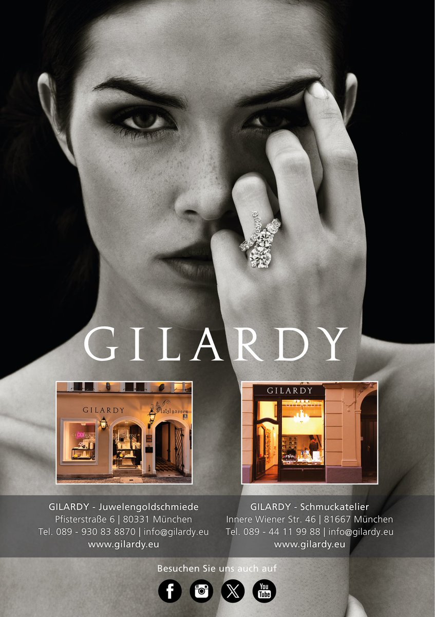 DavidGilardy's tweet photo. Die schönsten Weihnachtsgeschenke der Stadt 🎄💍✨🎁☺️ Wann dürfen wir Sie glücklich machen? 🛍️✨✨
#GILARDY #Juwelier #Juwelen #Schmuck #Diamanten #Brillanten #Wertanlagen #Verlobungsringe #Trauringe #Sonderanfertigungen #München #Altstadt #Platzlgassen #Platzl #MadeinGermany https://t.co/MrwYUx4uFh