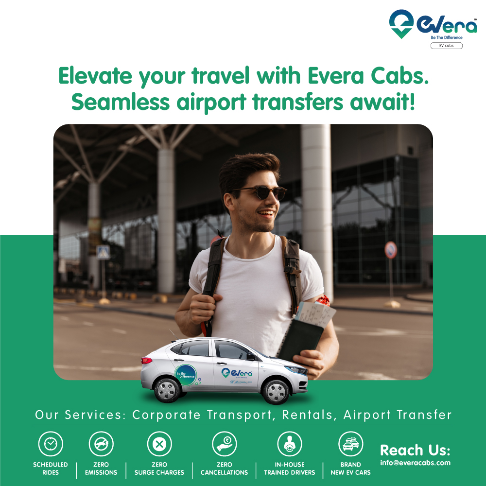 everacabs's tweet image. Elevate your journey with Evera Cabs. Experience seamless airport transfers designed for your convenience. #TravelElevation #SeamlessTransfers #AirportConvenience
@e_prakriti