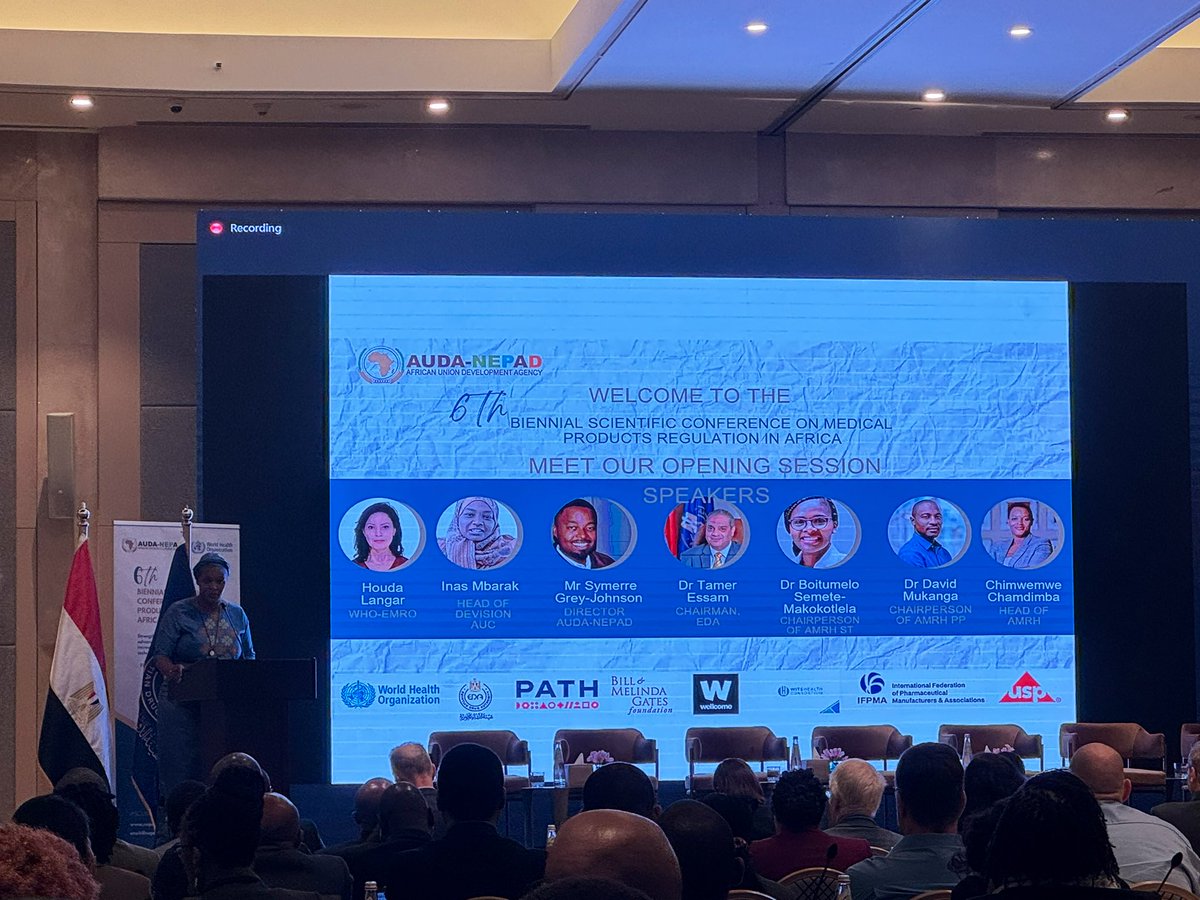 dcorreiamartins's tweet image. 🇪🇬 Commencing the 6th SCoMRA in Cairo, a dynamic forum amplifying the pulse of medical product regulation in Africa. 

Expecting deep dives into challenges, innovation sparks, and game-changing dialogues.

#SCoMRA2023