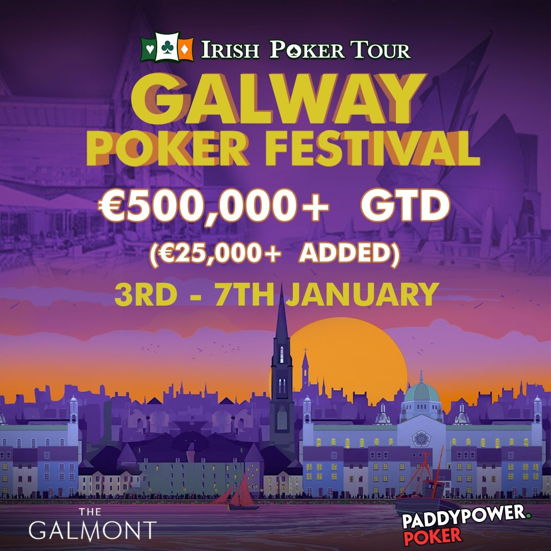 🍀 𝗧𝗵𝗲 𝗧𝘄𝗶𝘁𝗰𝗵 𝗖𝗹𝘂𝗯 𝗚𝗮𝗺𝗲  
  8.30pm Tonight 💥
  On @paddypowerpoker
  €𝟏,𝟐𝟎𝟎 𝐆𝐚𝐥𝐰𝐚𝐲 𝐏𝐚𝐜𝐤𝐚𝐠𝐞 𝐀𝐝𝐝𝐞𝐝  📦

💵 €50 buy in, freeroll feeders running today.

🖥️ Join @ccoonnorrr @MBen10__ or @PredPoker on twitch this evening
🆓 Freeroll at 7pm,…