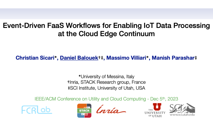 dbalouek's tweet photo. Happy to announce our work "Event-driven Function-as-a-Service across the Edge-Cloud Continuum" is on the best paper shortlist at UCC2023. 
@uusci @fcrlabunime @Inria_Rennes 

(Unhappy to announce I couldn't present in-person due to plane issues, another story for another thread) https://t.co/jqMROQBoGF