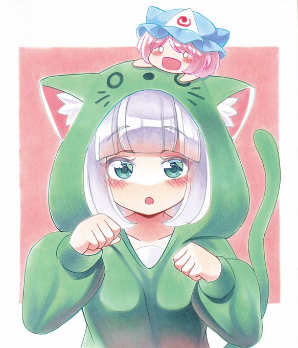 猫耳パーカー妖夢ちゃん❤ 