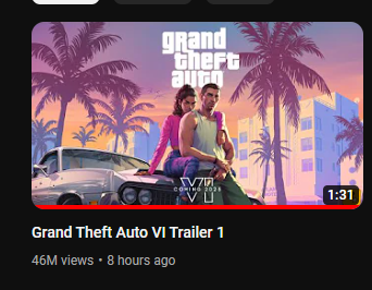 Grand Theft Auto trailer 'is on track' to be the most watched